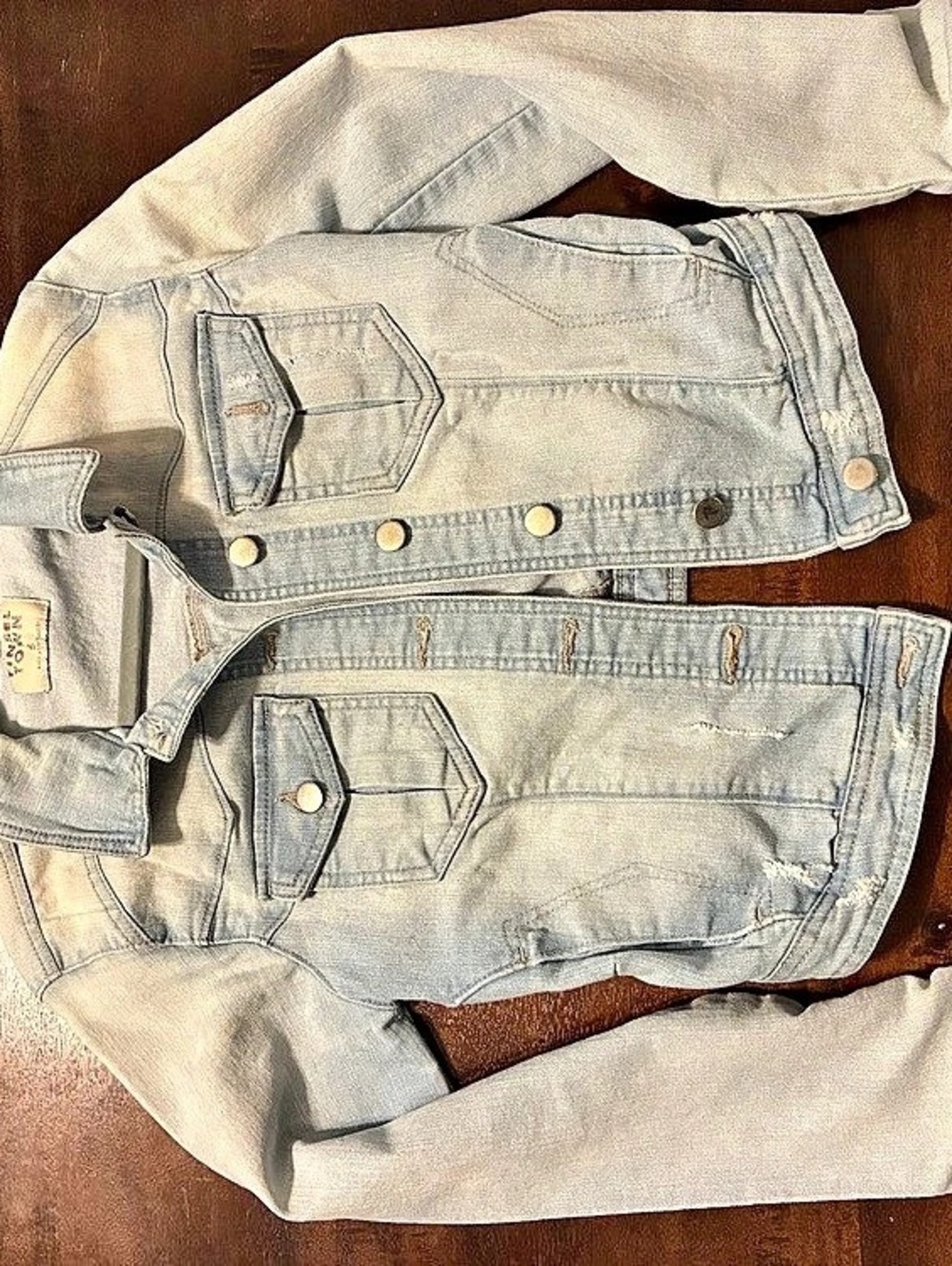 True Religion Girls Small Blue Denim Jacket